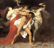 William-Adolphe Bouguereau The Remorse of Orestes or Orestes Pursued by the Furies oil on canvas